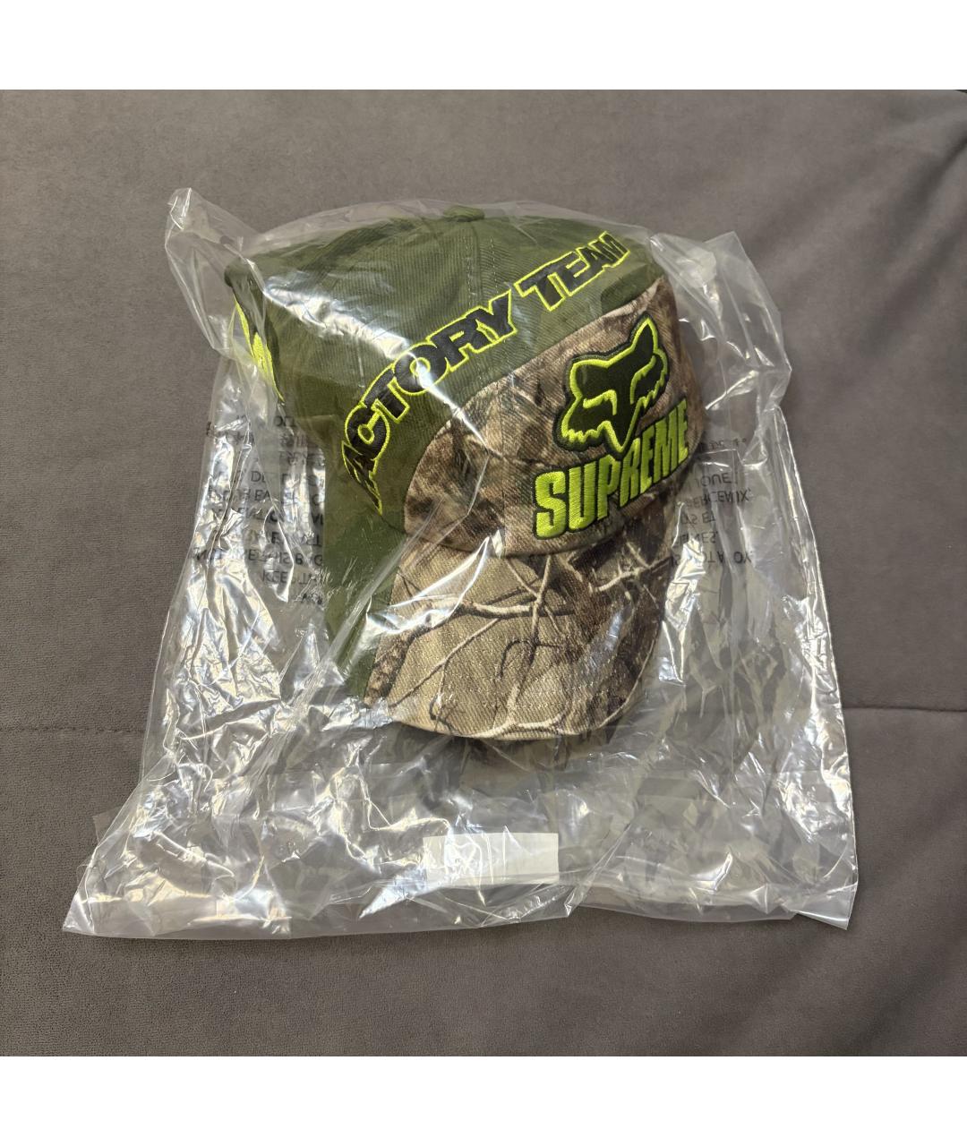 SUPREME Хаки хлопковая кепка/бейсболка, фото 4