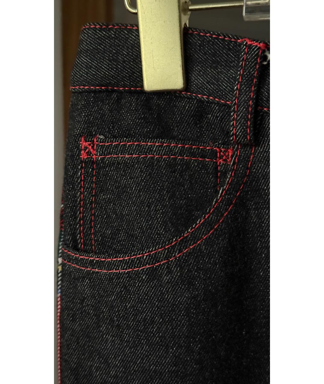 DOLCE&GABBANA Мульти деним юбка миди, фото 5