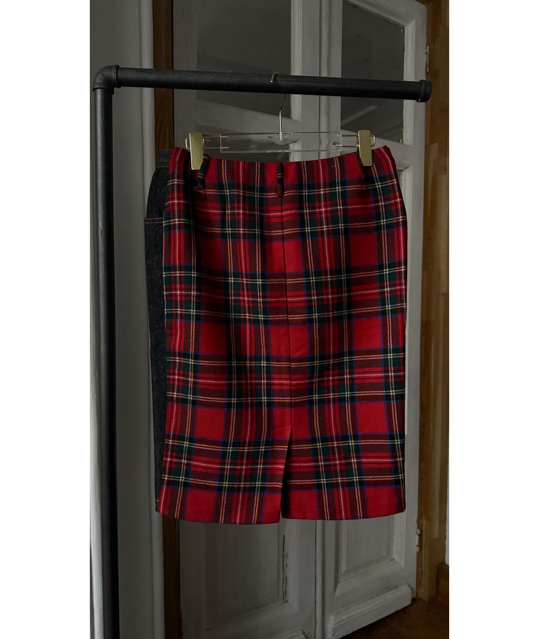 DOLCE&GABBANA Мульти деним юбка миди, фото 2