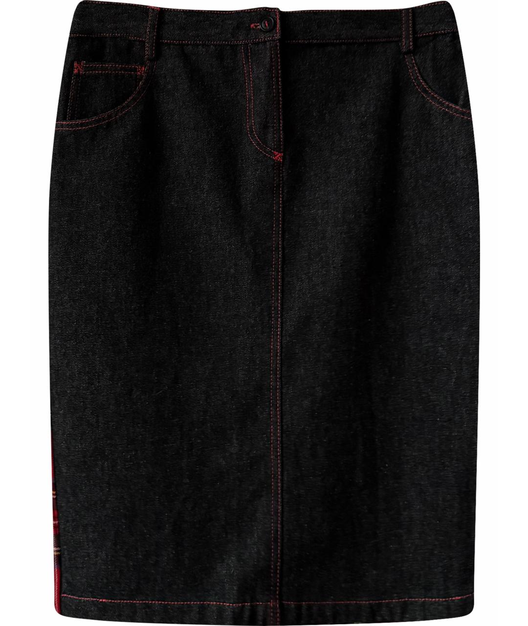 DOLCE&GABBANA Мульти деним юбка миди, фото 1