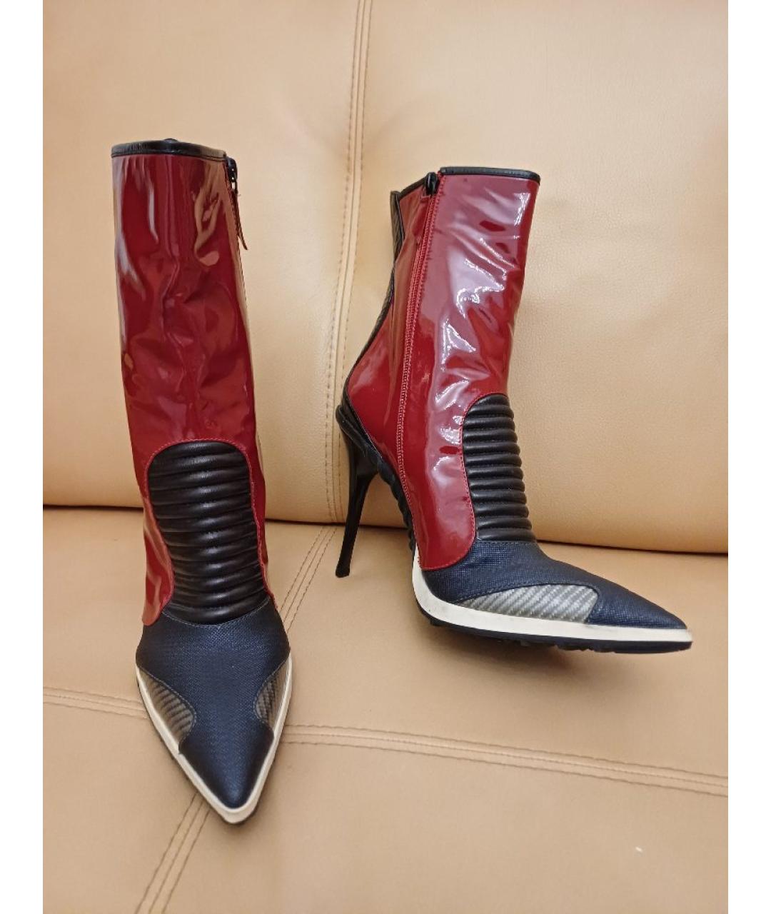 CASADEI Мульти кожаные ботильоны, фото 7