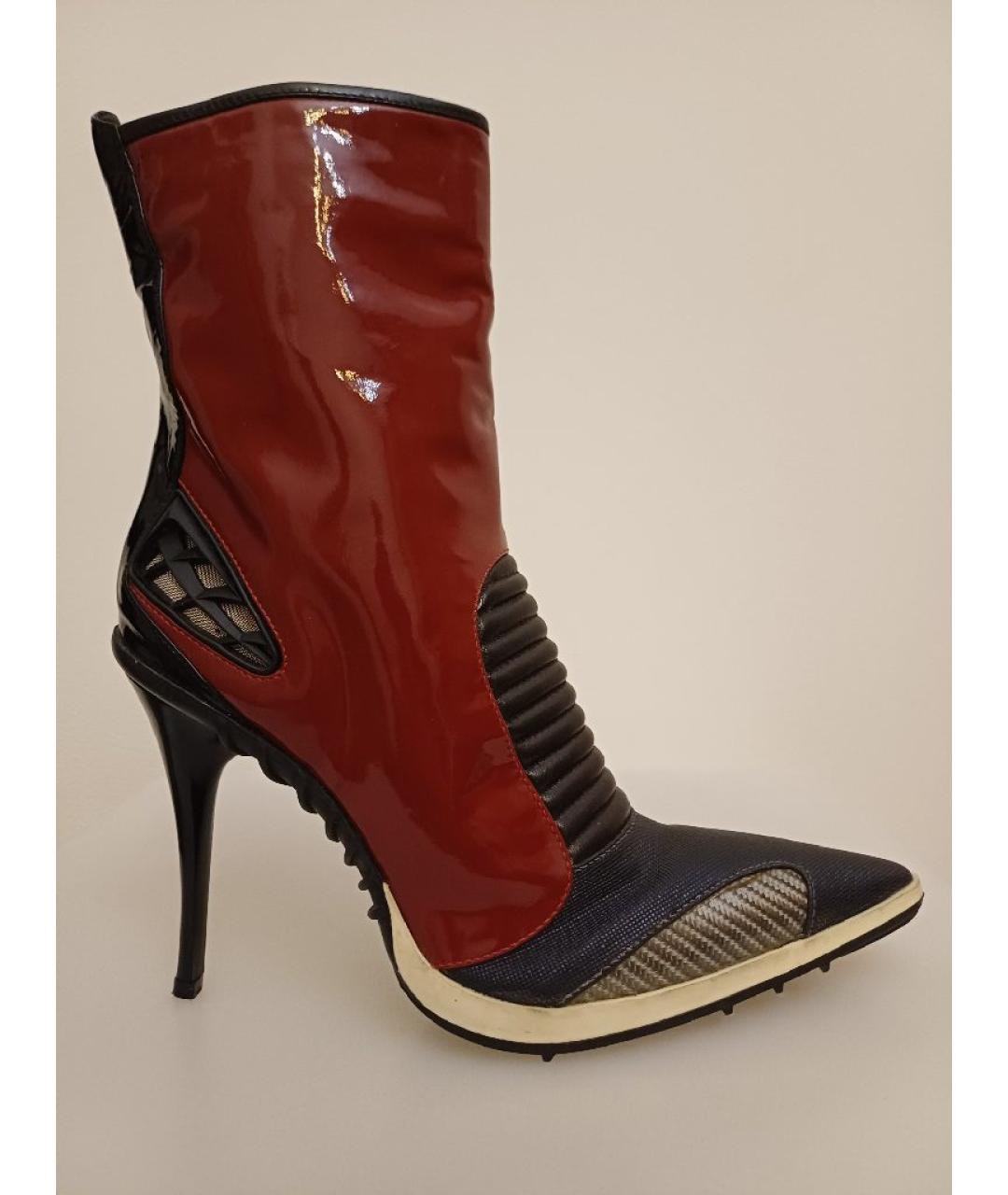 CASADEI Мульти кожаные ботильоны, фото 10