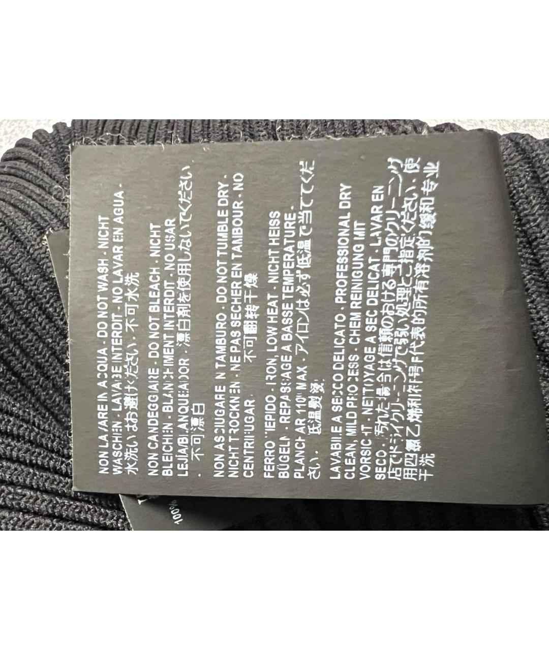 BALENCIAGA Черная полиамидовая водолазка, фото 6