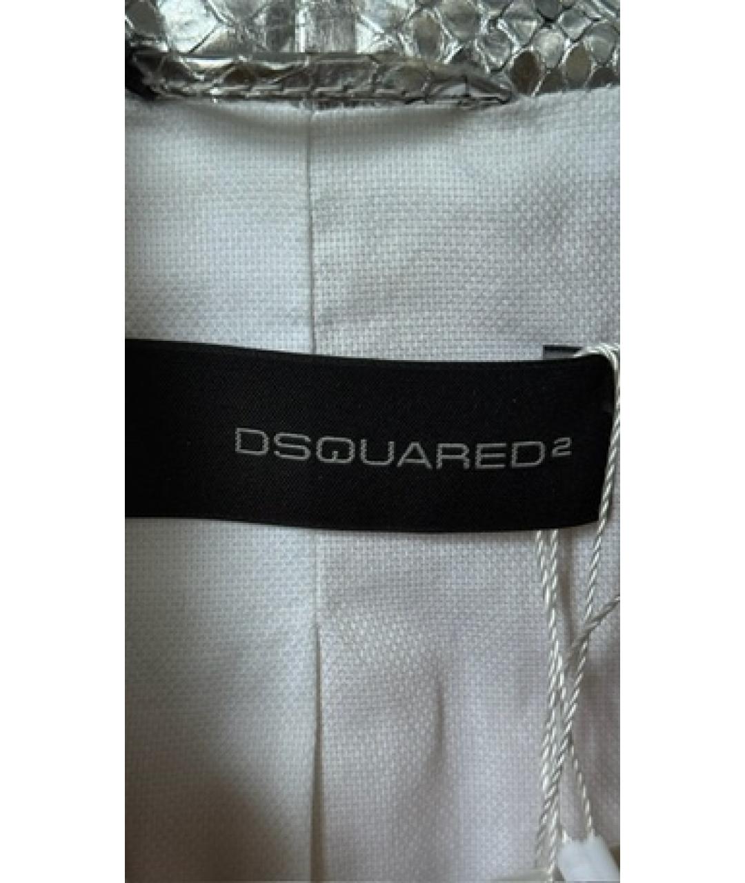 DSQUARED2 Мульти кожаное пальто, фото 3