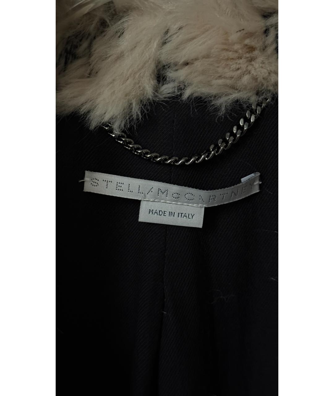 STELLA MCCARTNEY Бежевая меховая шуба, фото 3