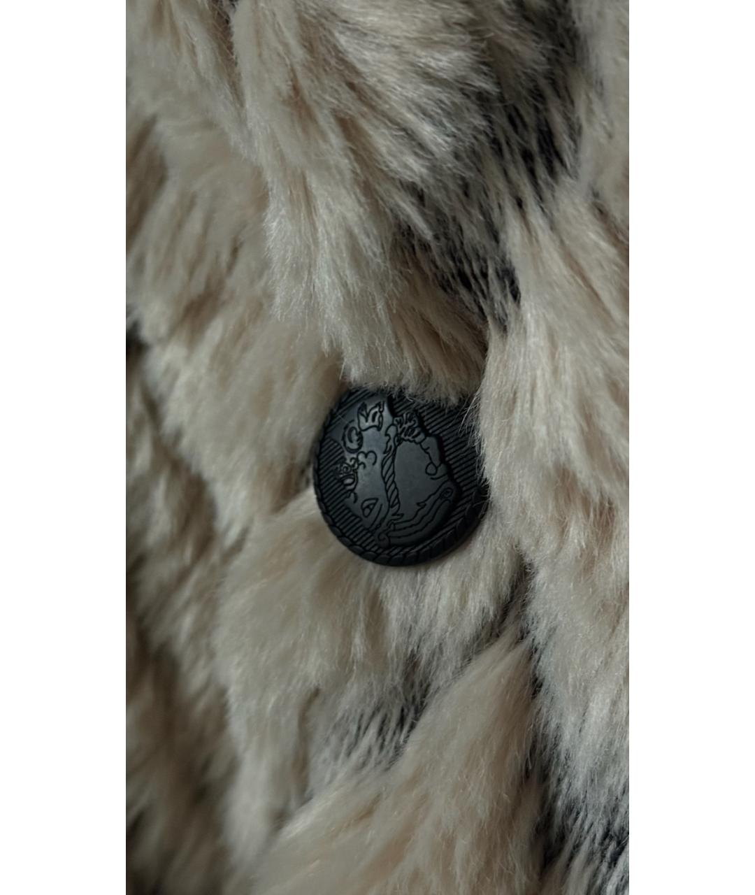 STELLA MCCARTNEY Бежевая меховая шуба, фото 6