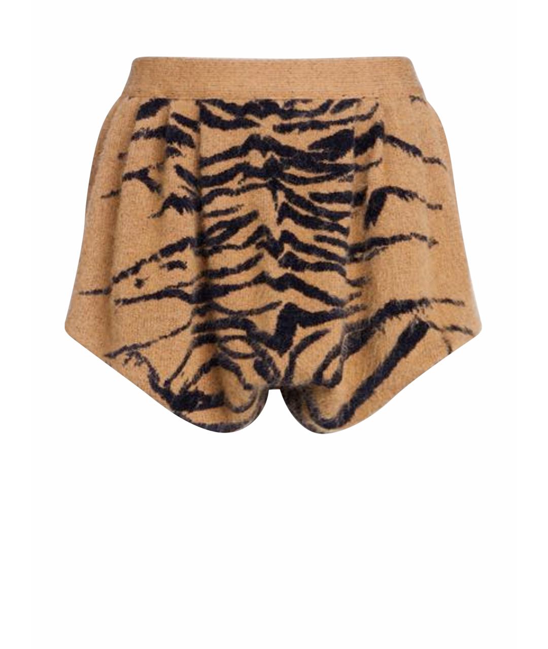 ALAIA Оранжевое шерстяные шорты, фото 1