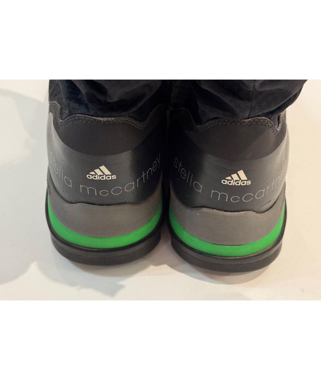 ADIDAS BY STELLA MCCARTNEY Черные неопреновые сапоги, фото 4