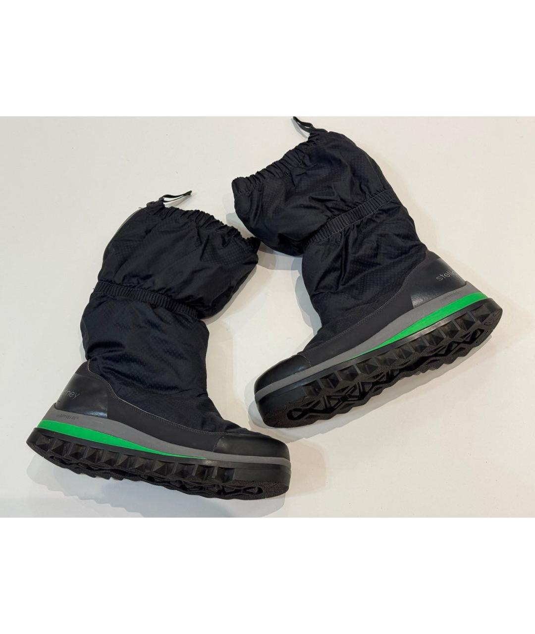 ADIDAS BY STELLA MCCARTNEY Черные неопреновые сапоги, фото 2