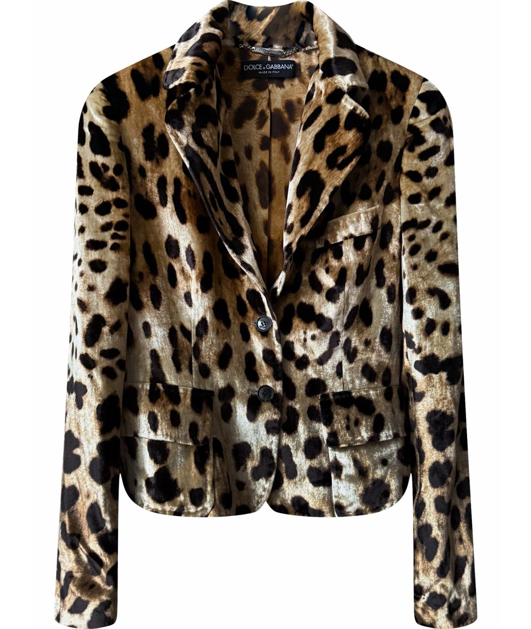 DOLCE&GABBANA Мульти куртка, фото 1