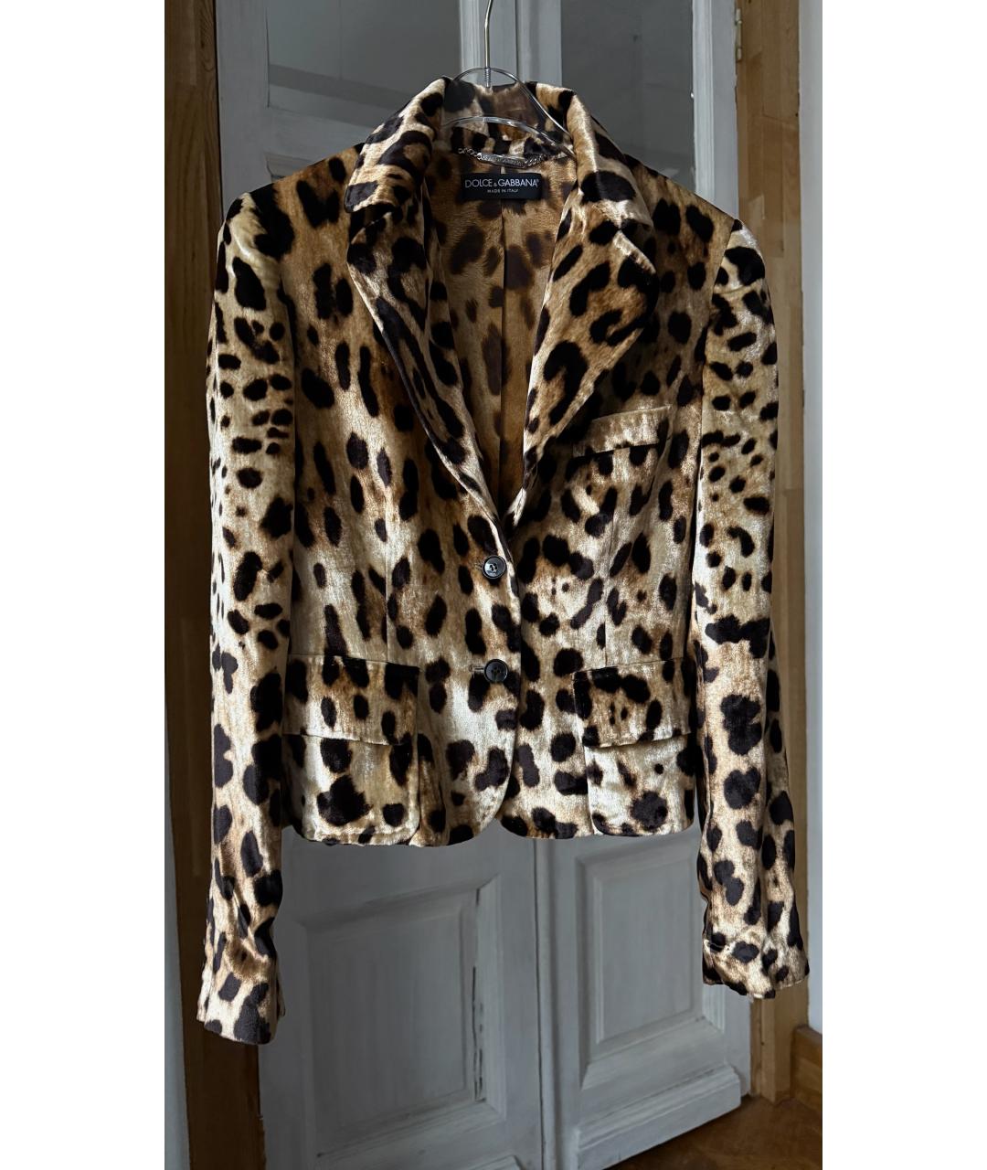 DOLCE&GABBANA Мульти куртка, фото 6