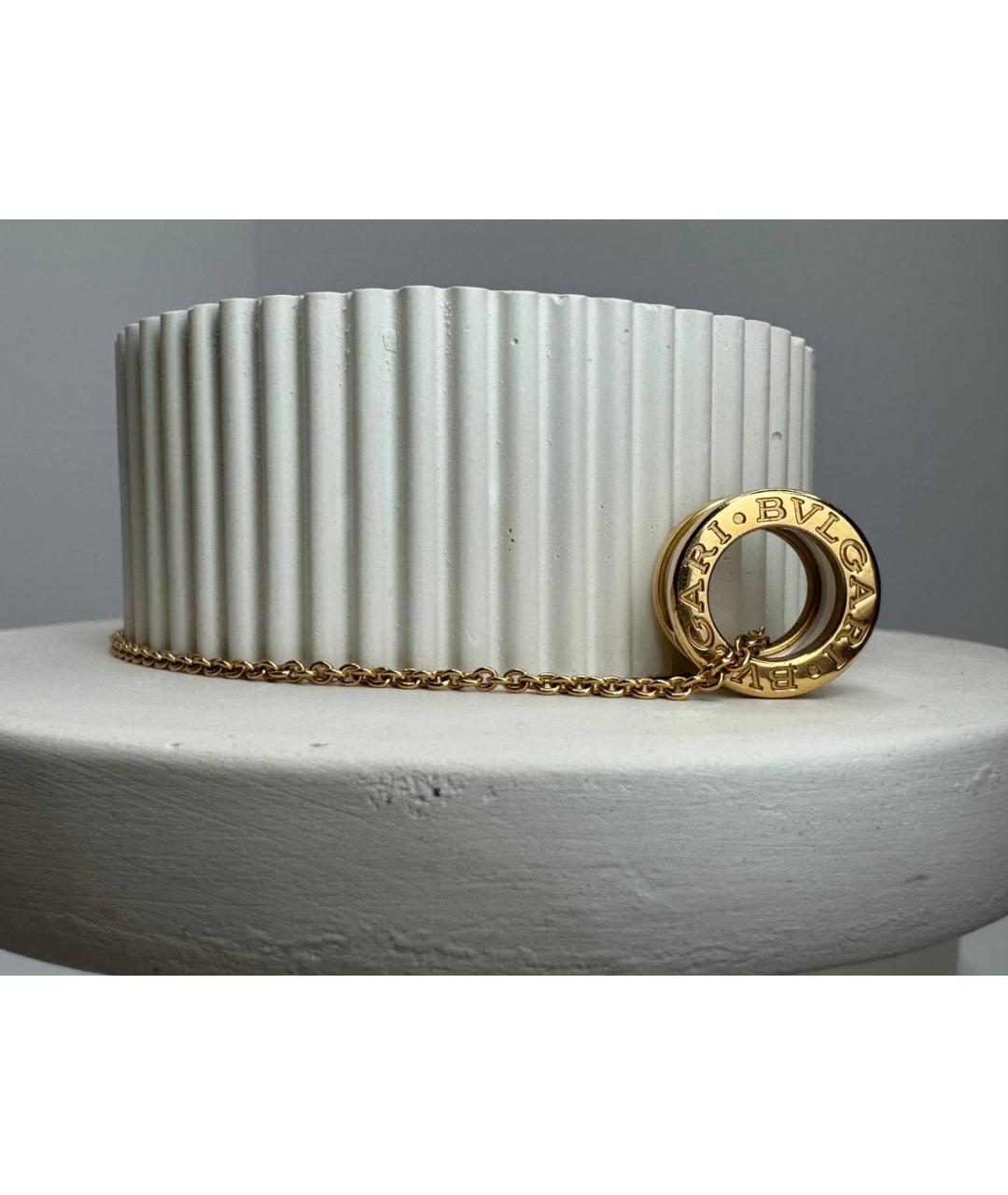 BVLGARI Белое колье из розового золота, фото 4