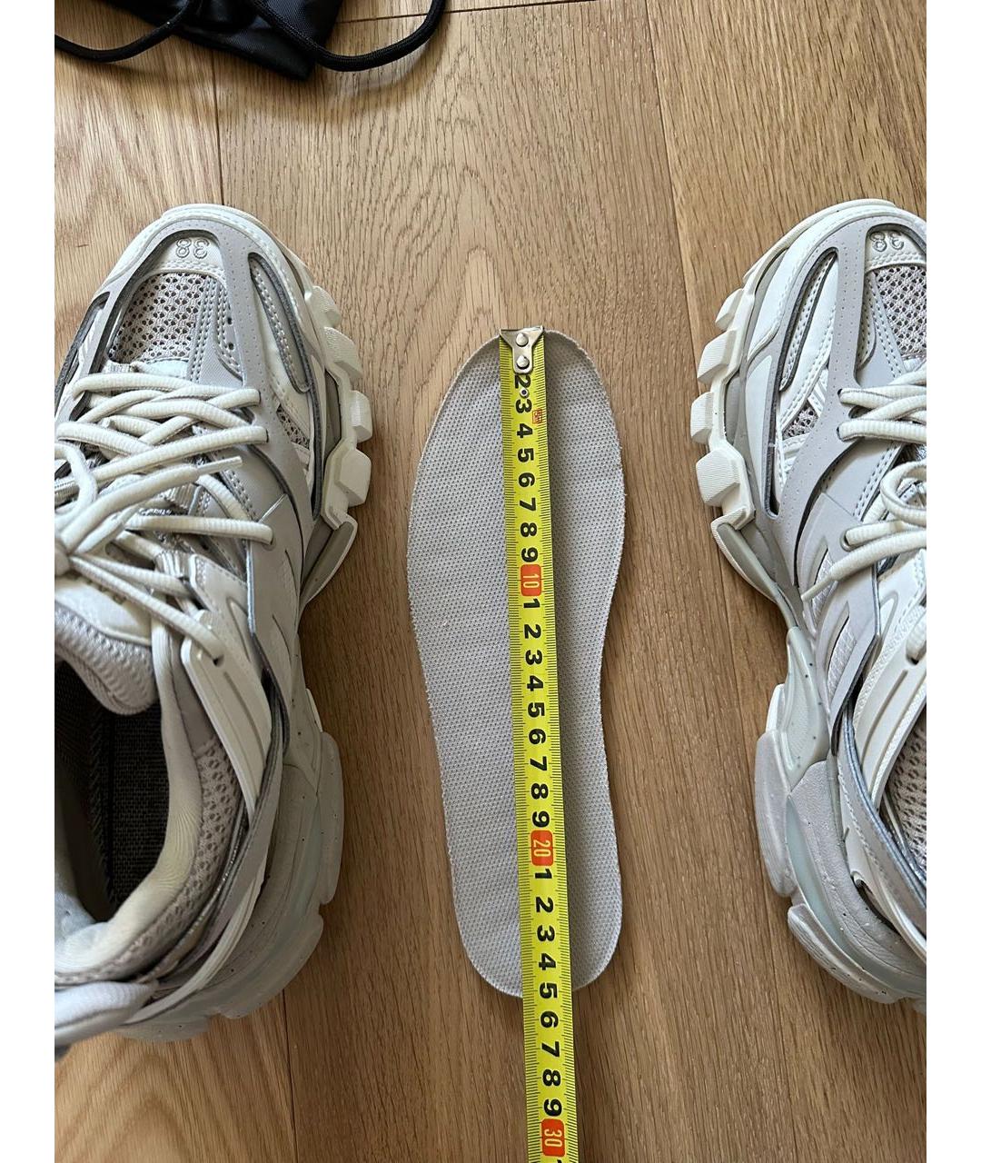 BALENCIAGA Серые текстильные кроссовки, фото 8