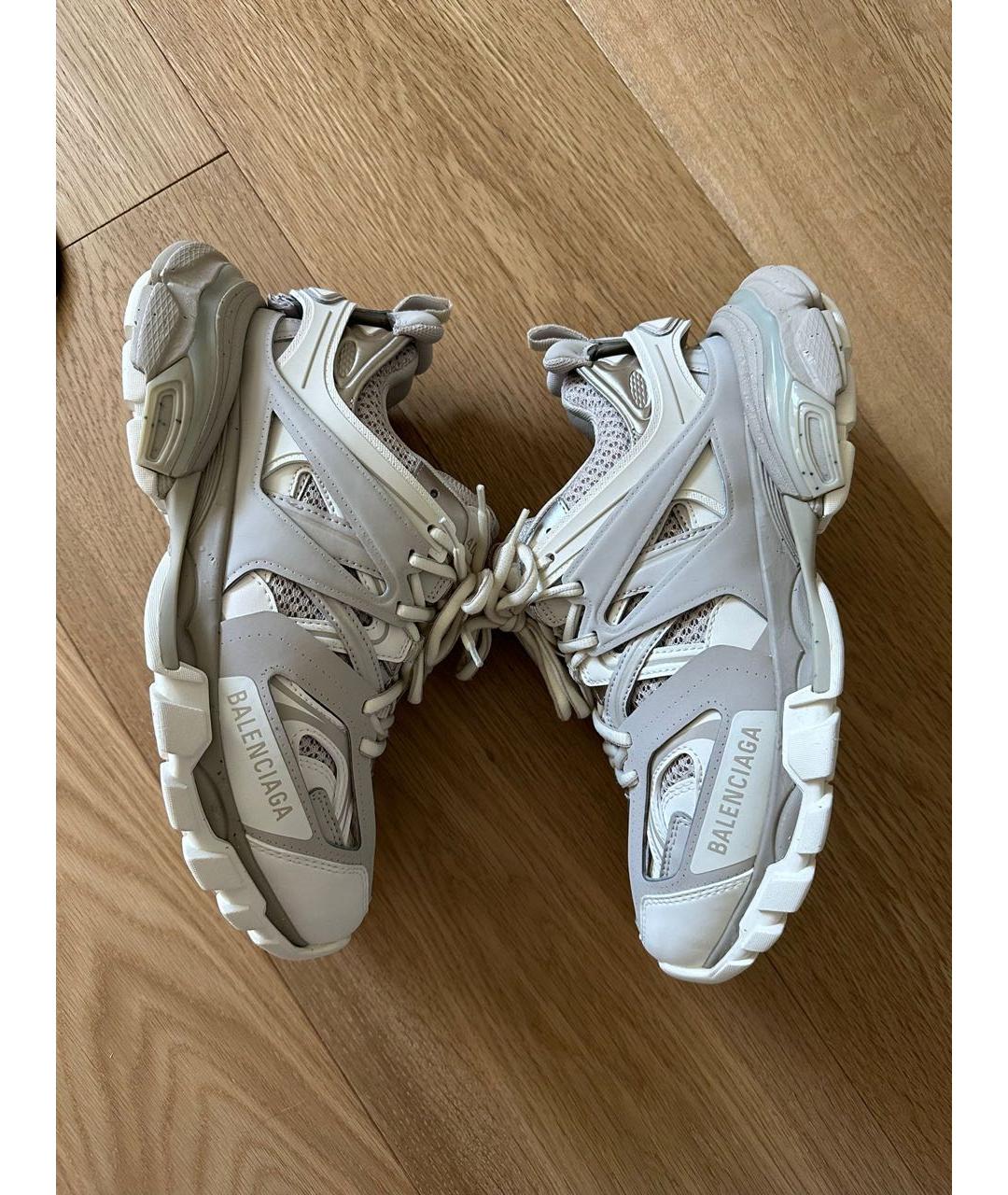 BALENCIAGA Серые текстильные кроссовки, фото 9