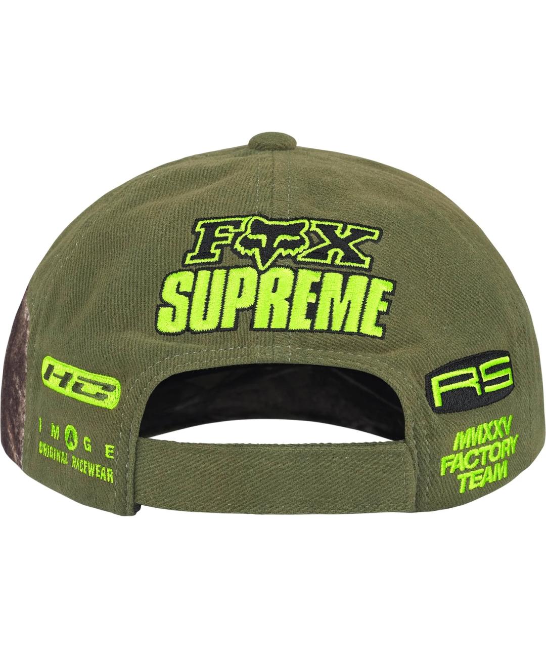 SUPREME Хаки хлопковая кепка, фото 3