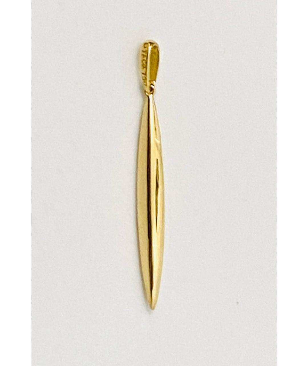 TIFFANY&CO Золотой кулон из желтого золота, фото 5