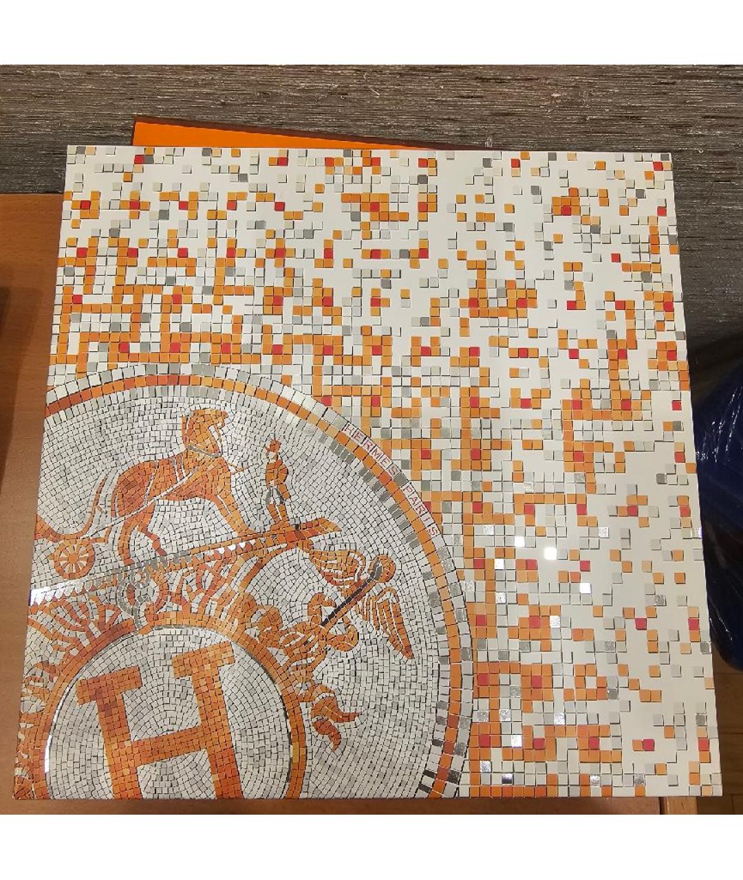 HERMES Мульти шелковый платок, фото 2