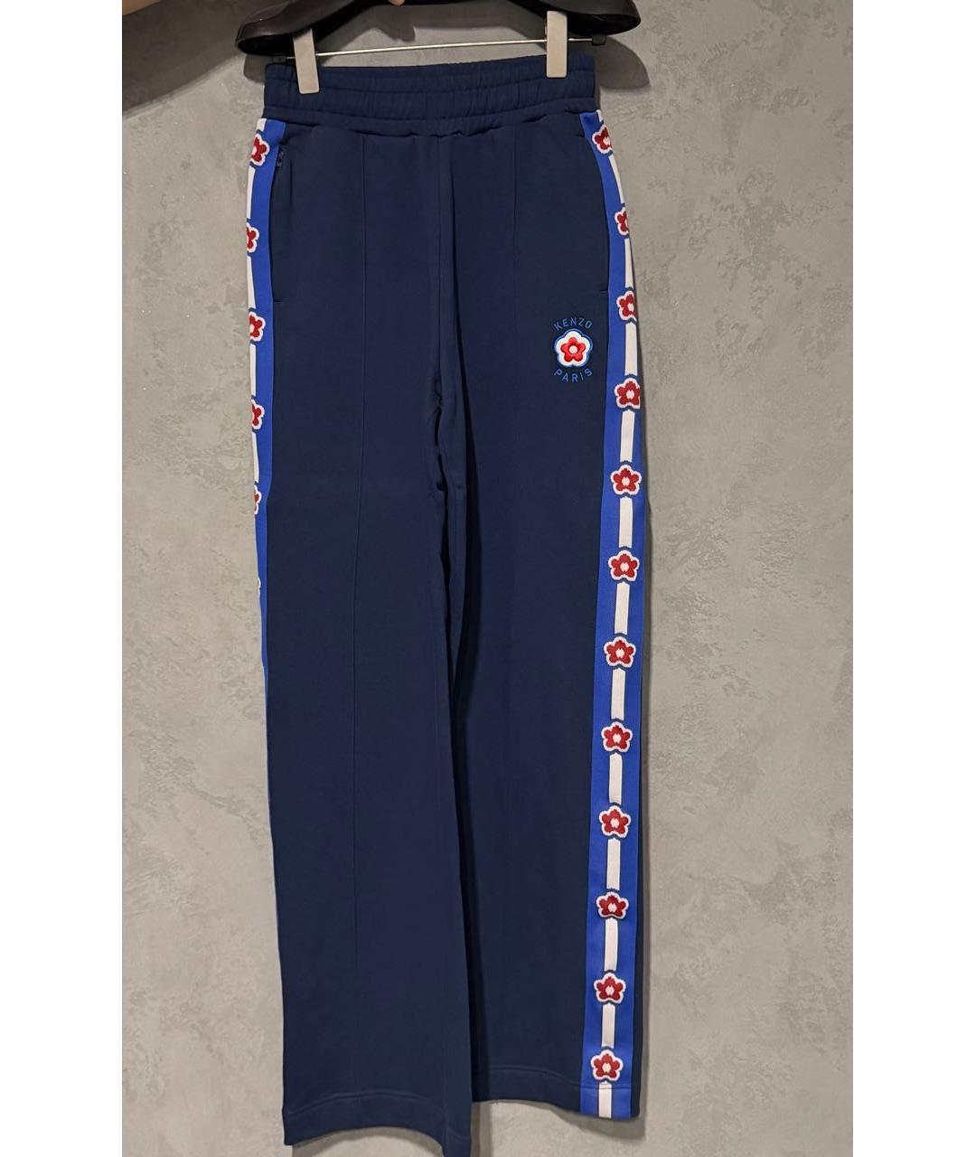 KENZO Синий хлопковый спортивные костюмы, фото 2