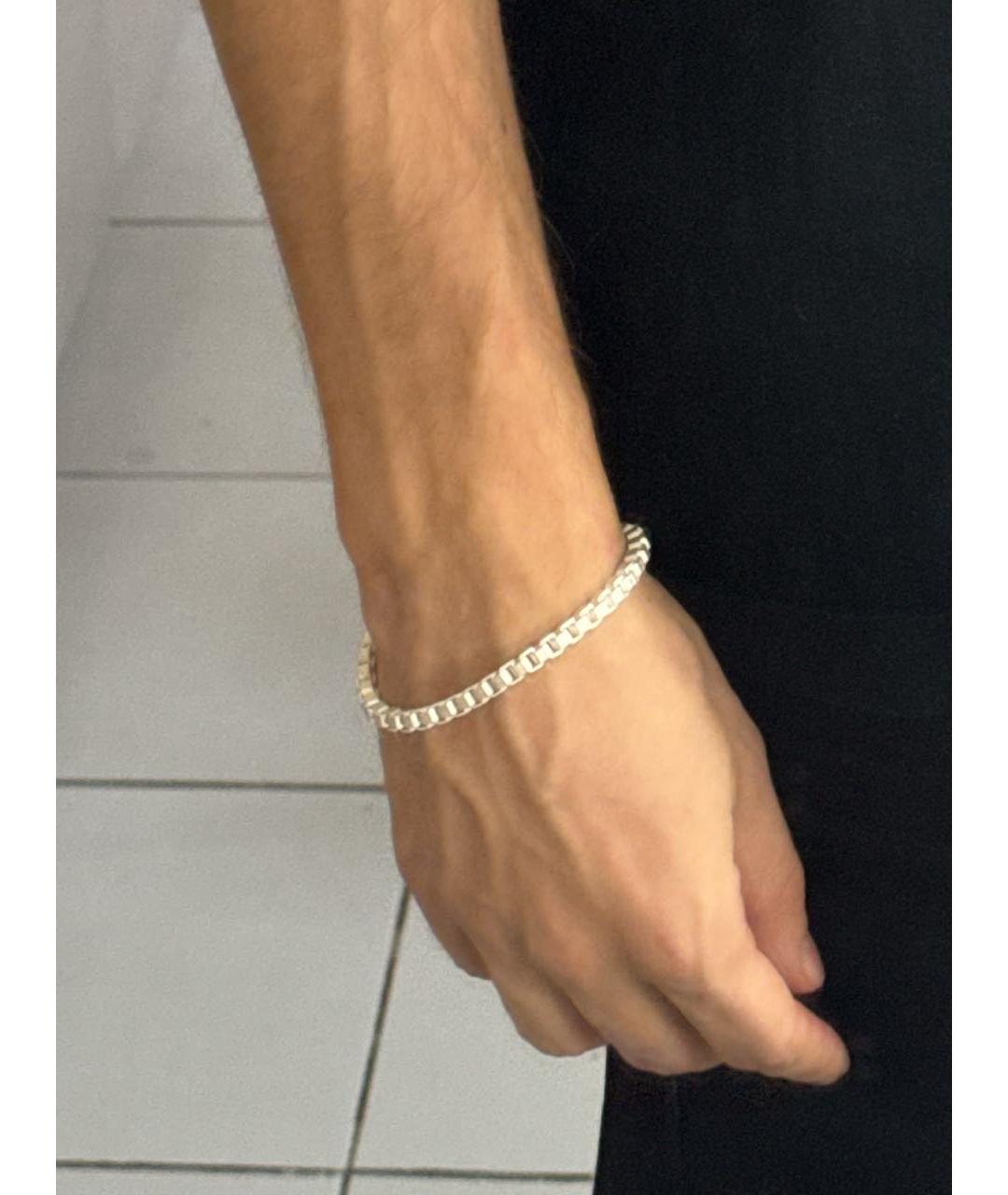 YOHJI YAMAMOTO Белый латунный браслет, фото 6