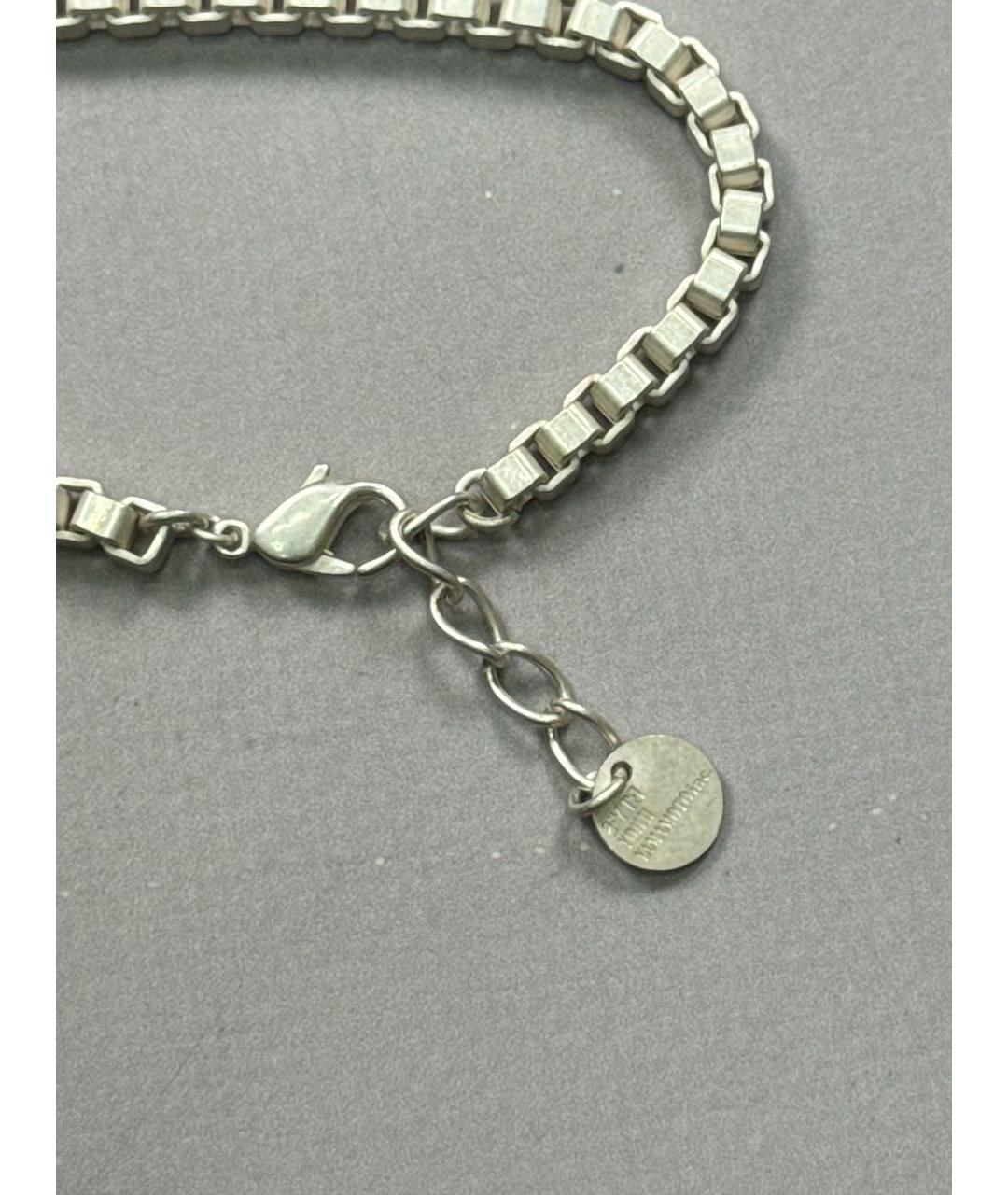 YOHJI YAMAMOTO Белый латунный браслет, фото 3