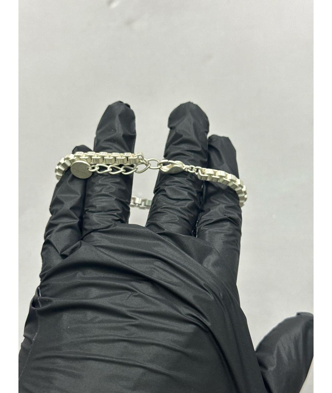 YOHJI YAMAMOTO Белый латунный браслет, фото 7