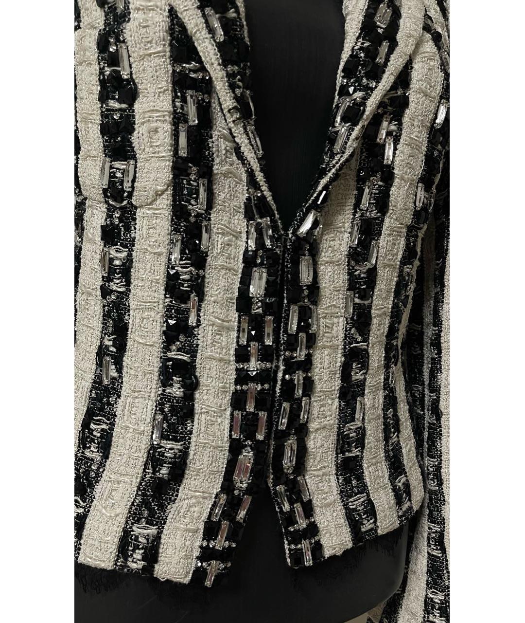 CHANEL Мульти твидовый жакет/пиджак, фото 6