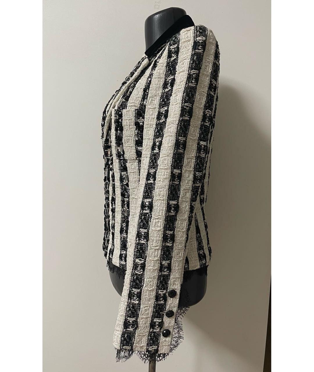 CHANEL Мульти твидовый жакет/пиджак, фото 4