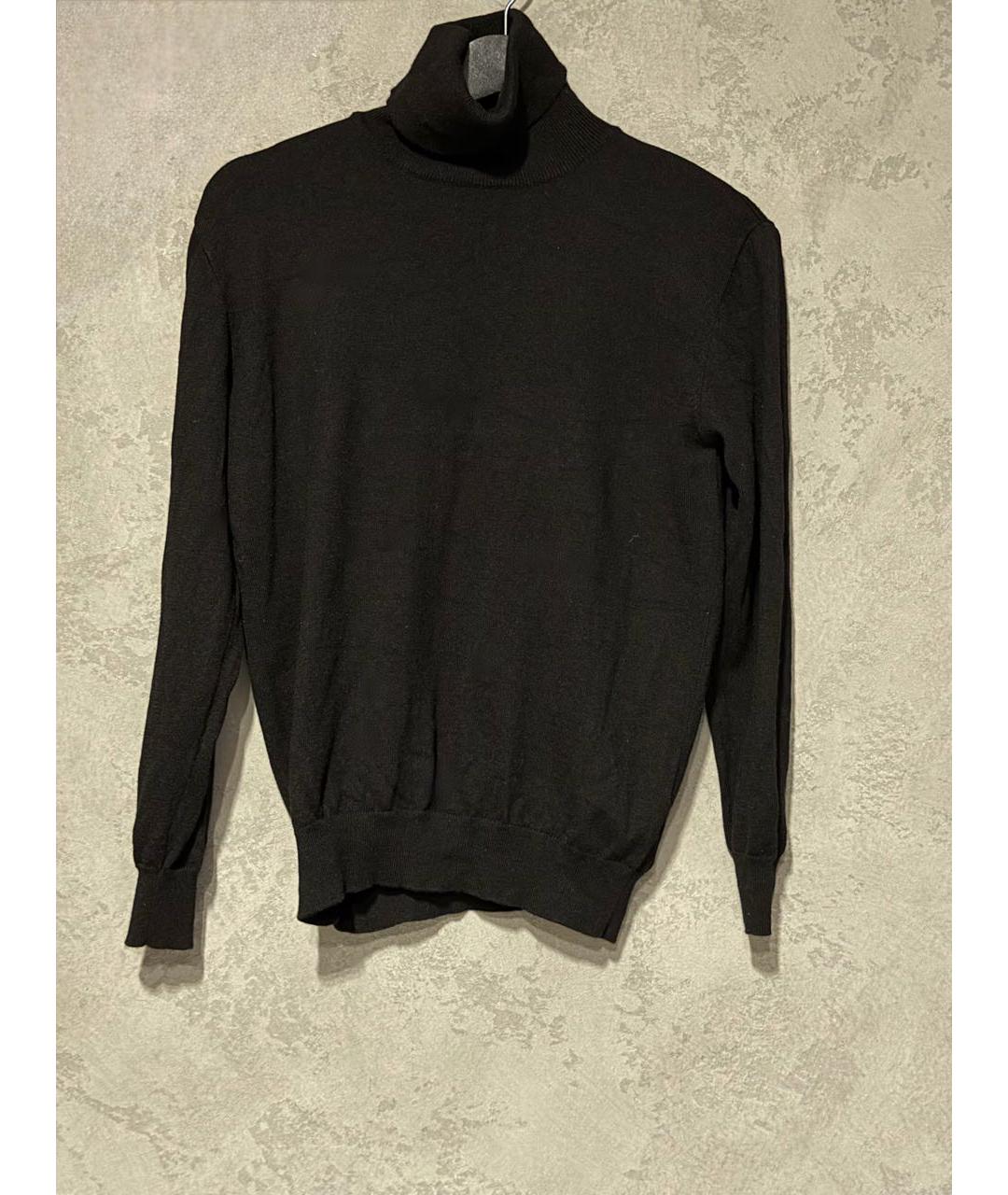 BRUNELLO CUCINELLI Черная кашемировая водолазка, фото 5