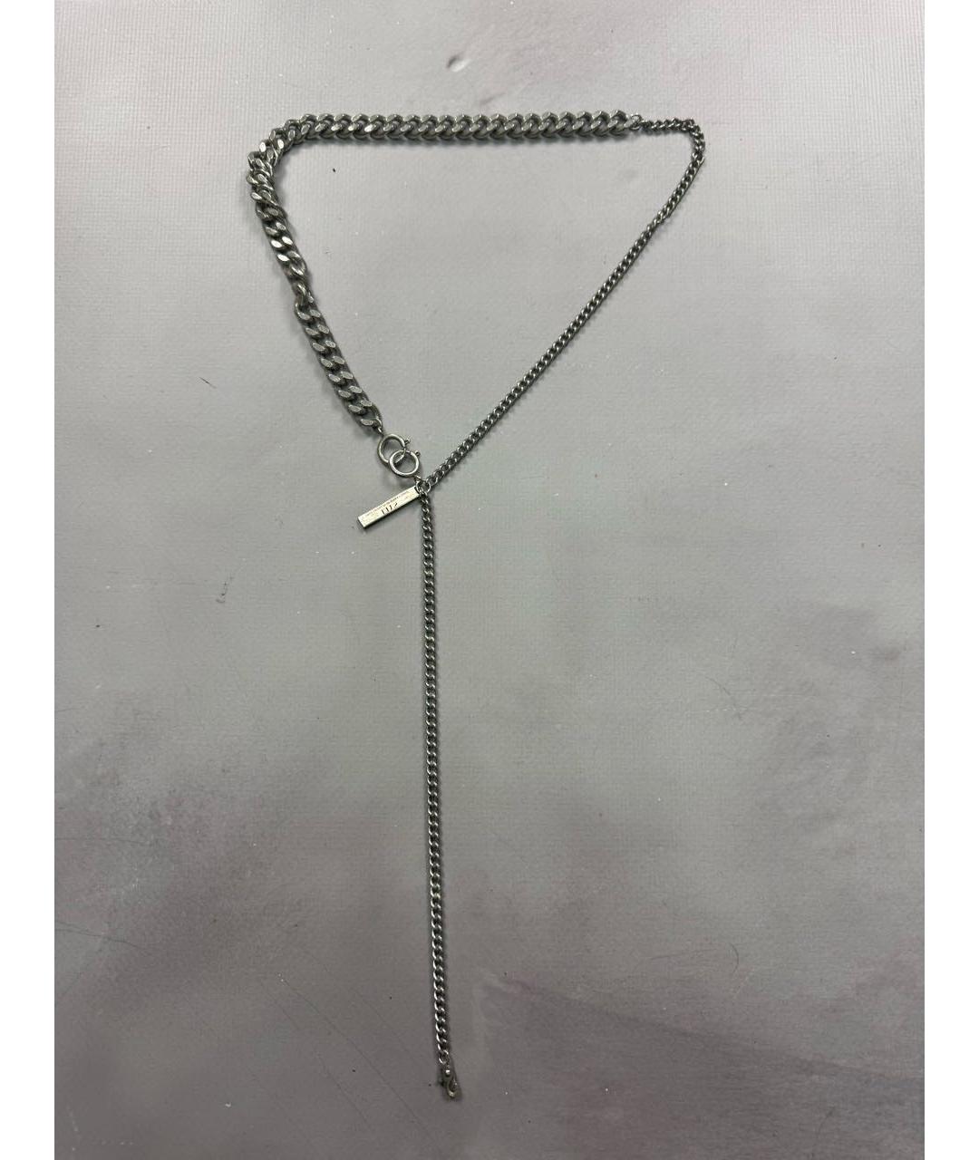 YOHJI YAMAMOTO Серебряная латунная цепочка/подвеска, фото 6