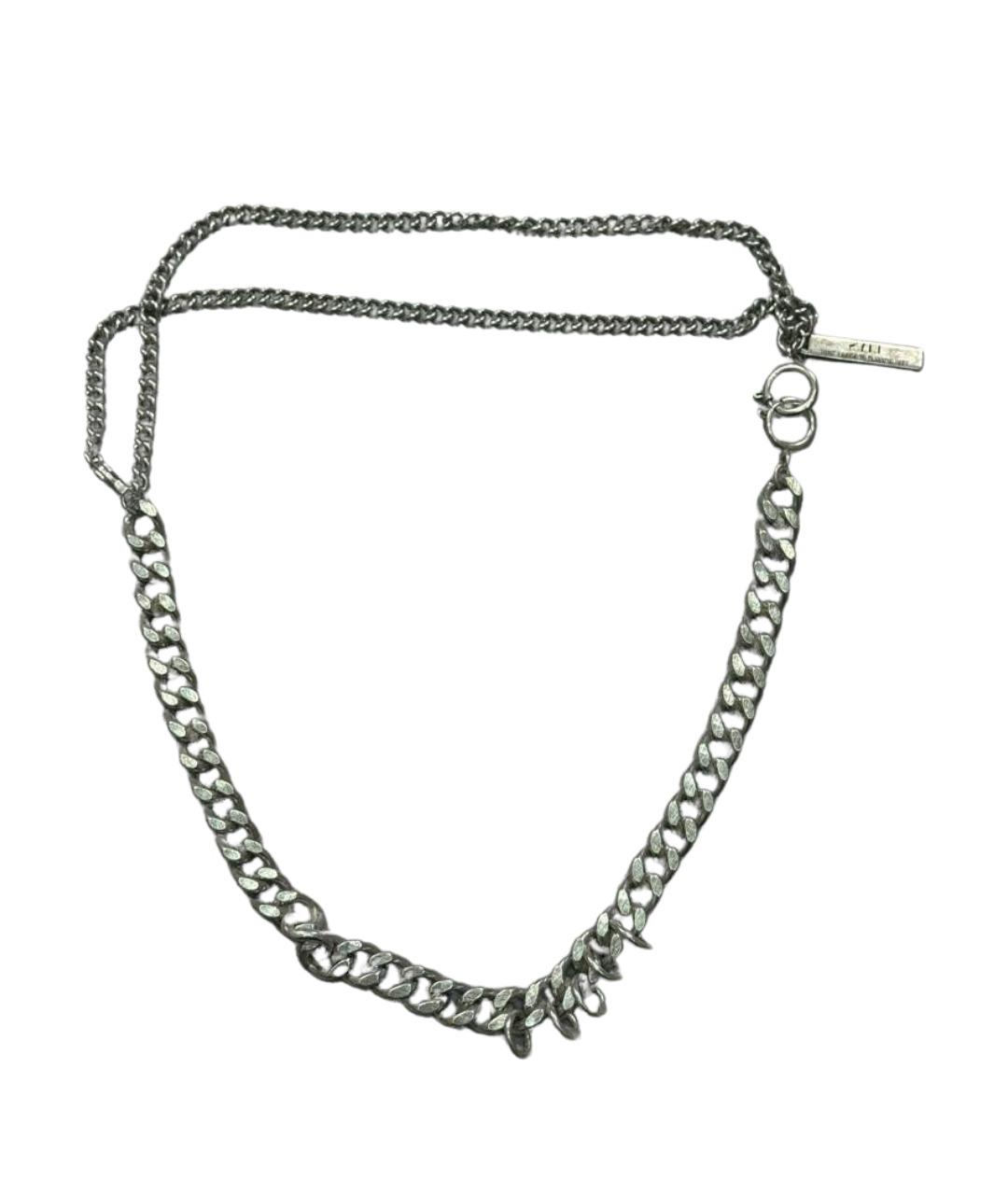 YOHJI YAMAMOTO Серебряная латунная цепочка/подвеска, фото 1