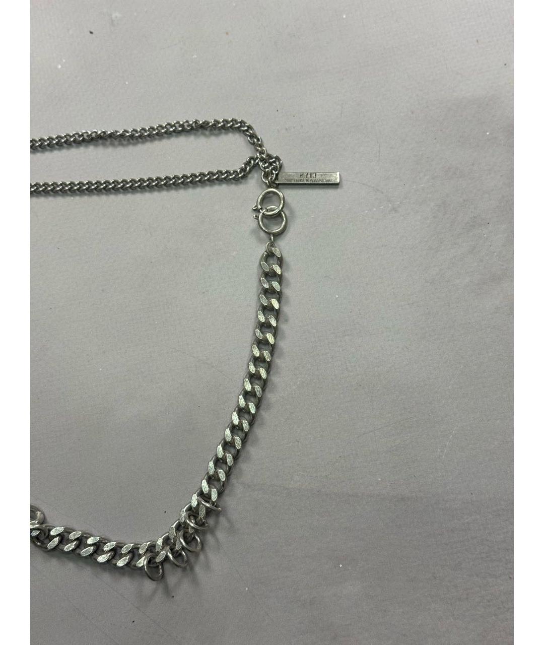 YOHJI YAMAMOTO Серебряная латунная цепочка/подвеска, фото 3