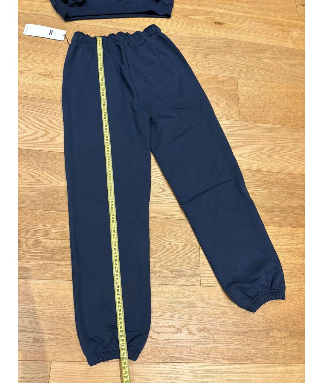 ALO YOGA Синий хлопковый спортивные костюмы, фото 4