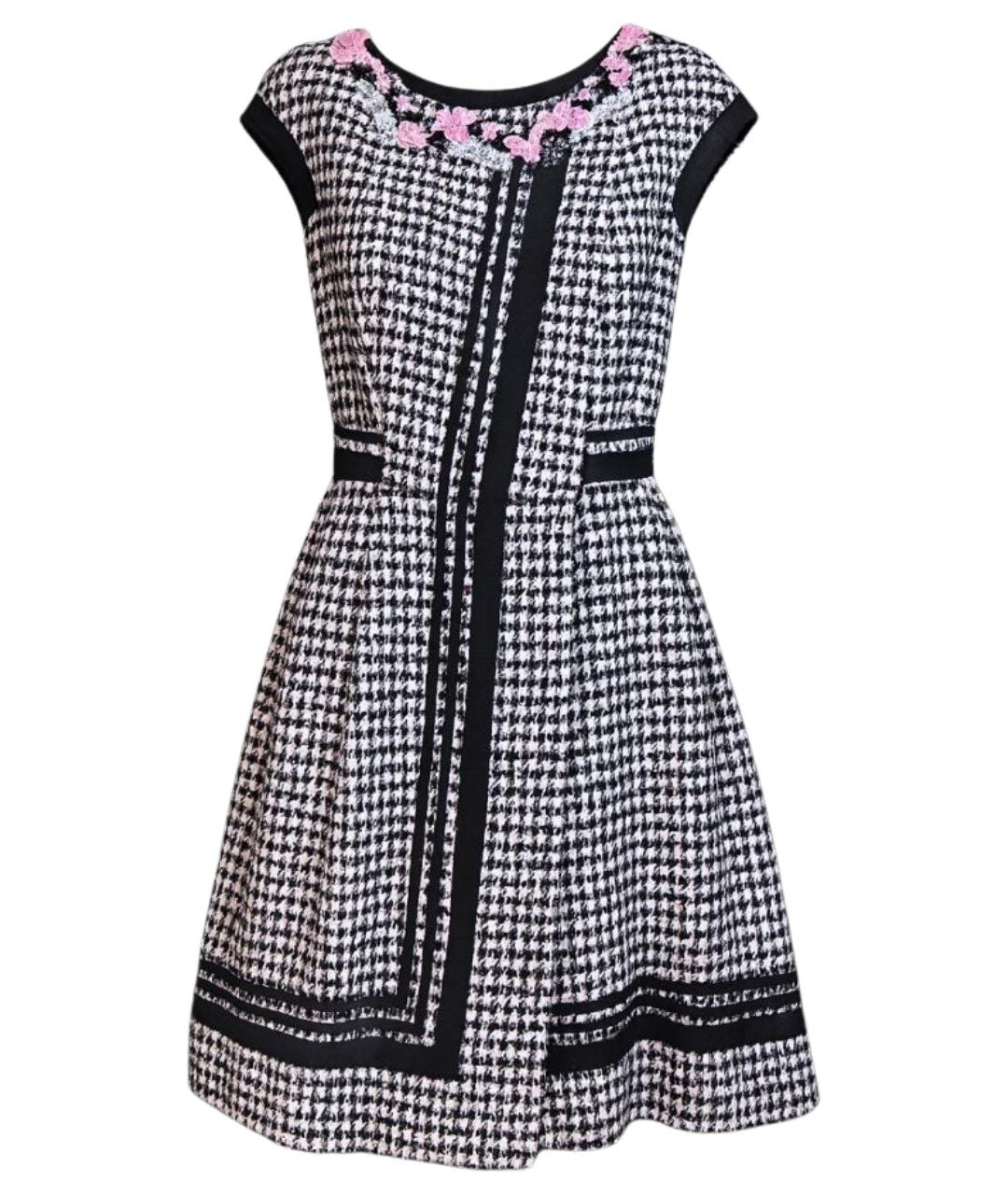 CHANEL Мульти твидовое платье, фото 1
