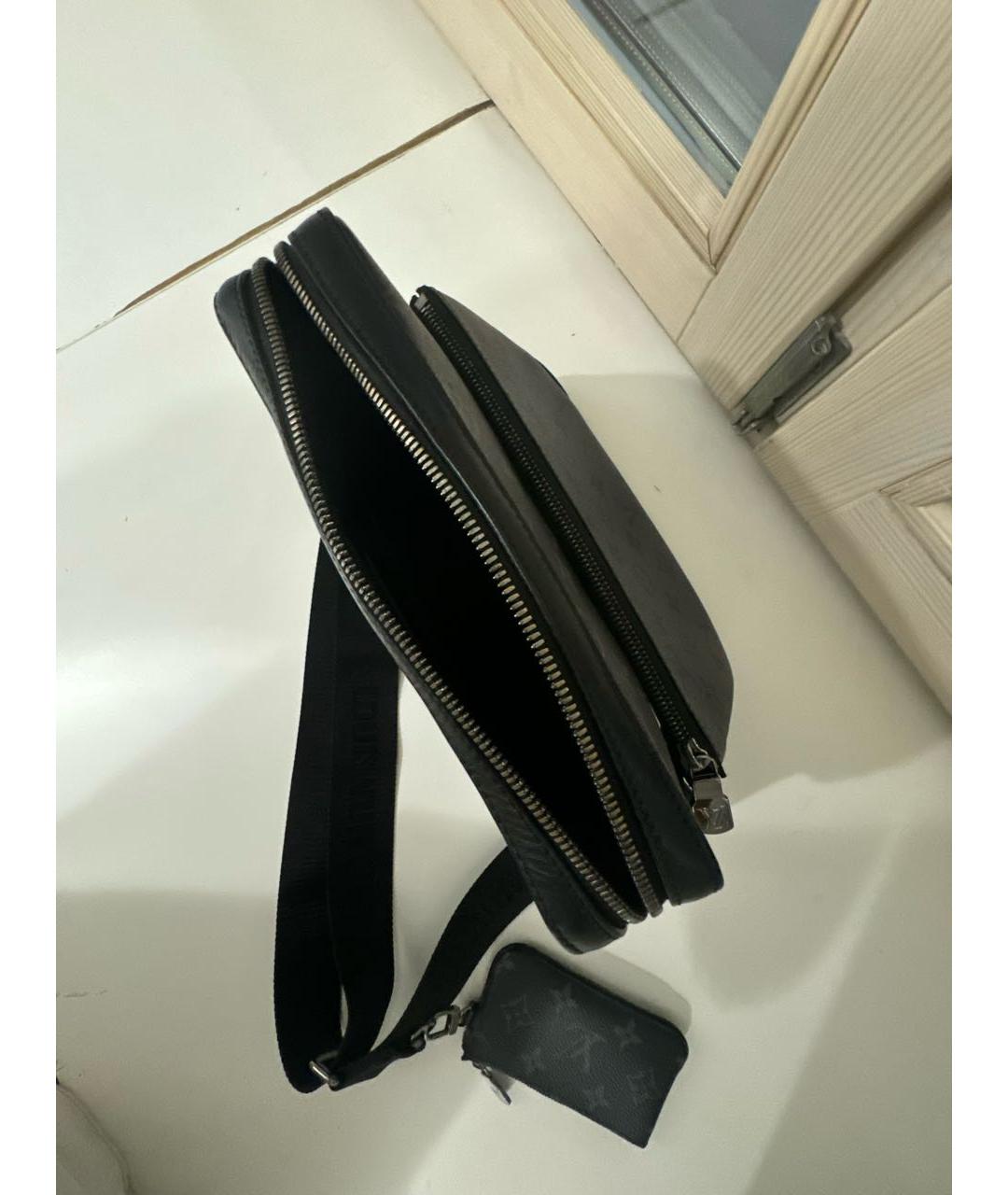LOUIS VUITTON Черная сумка на плечо, фото 4