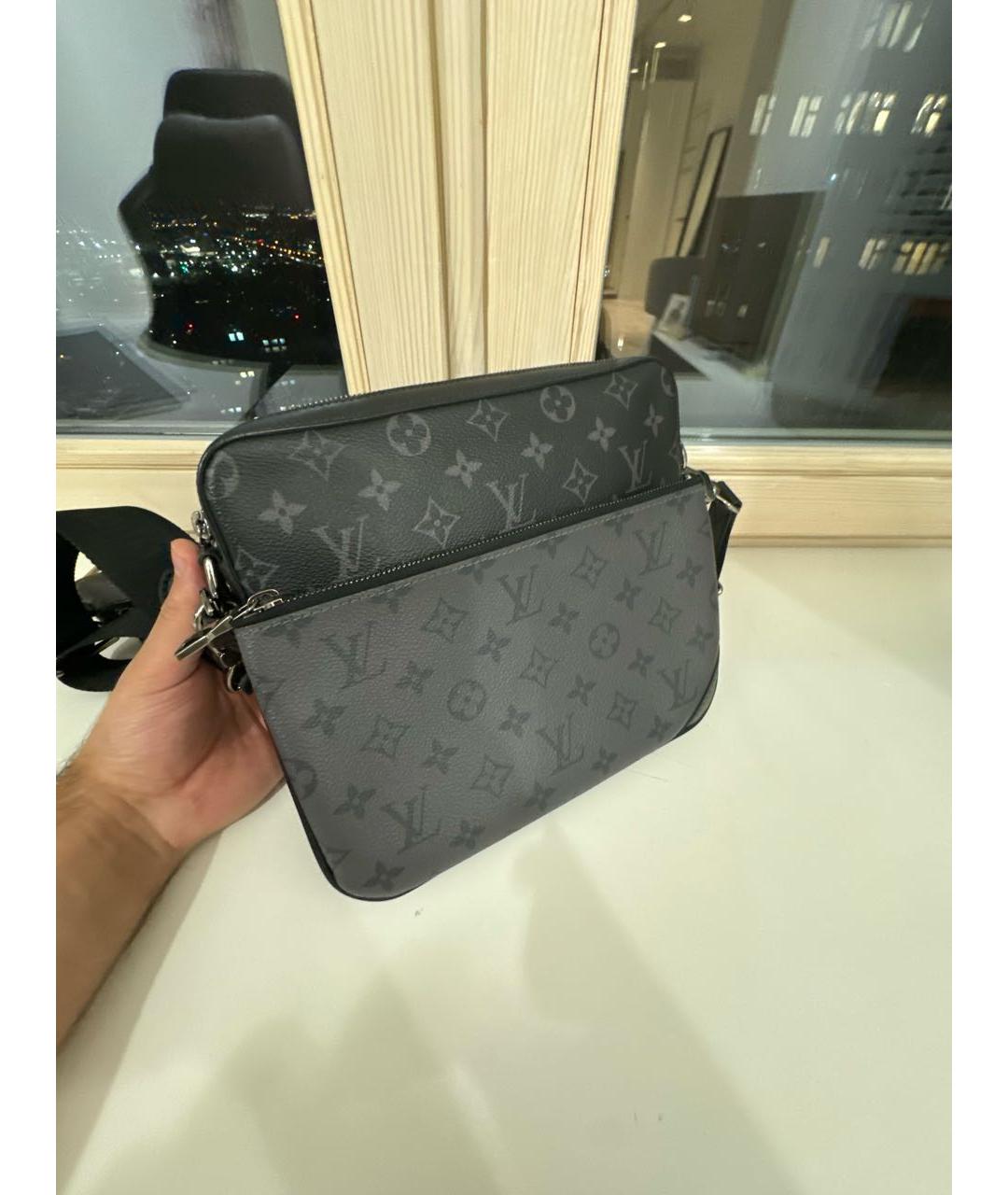 LOUIS VUITTON Черная сумка на плечо, фото 2