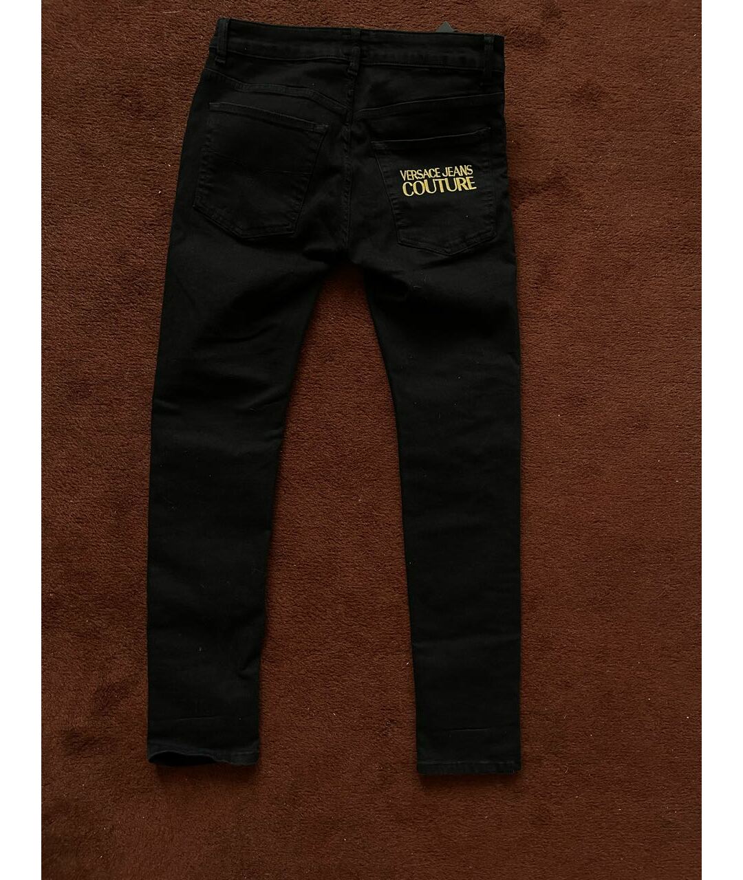 VERSACE JEANS COUTURE Черные джинсы скинни, фото 2
