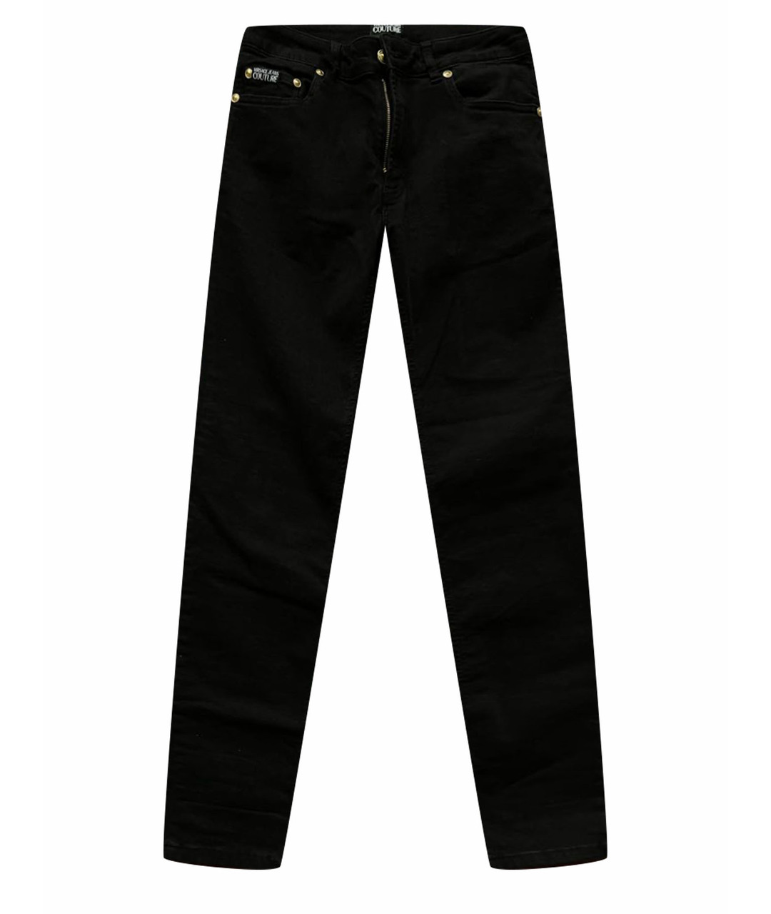 VERSACE JEANS COUTURE Черные джинсы скинни, фото 1