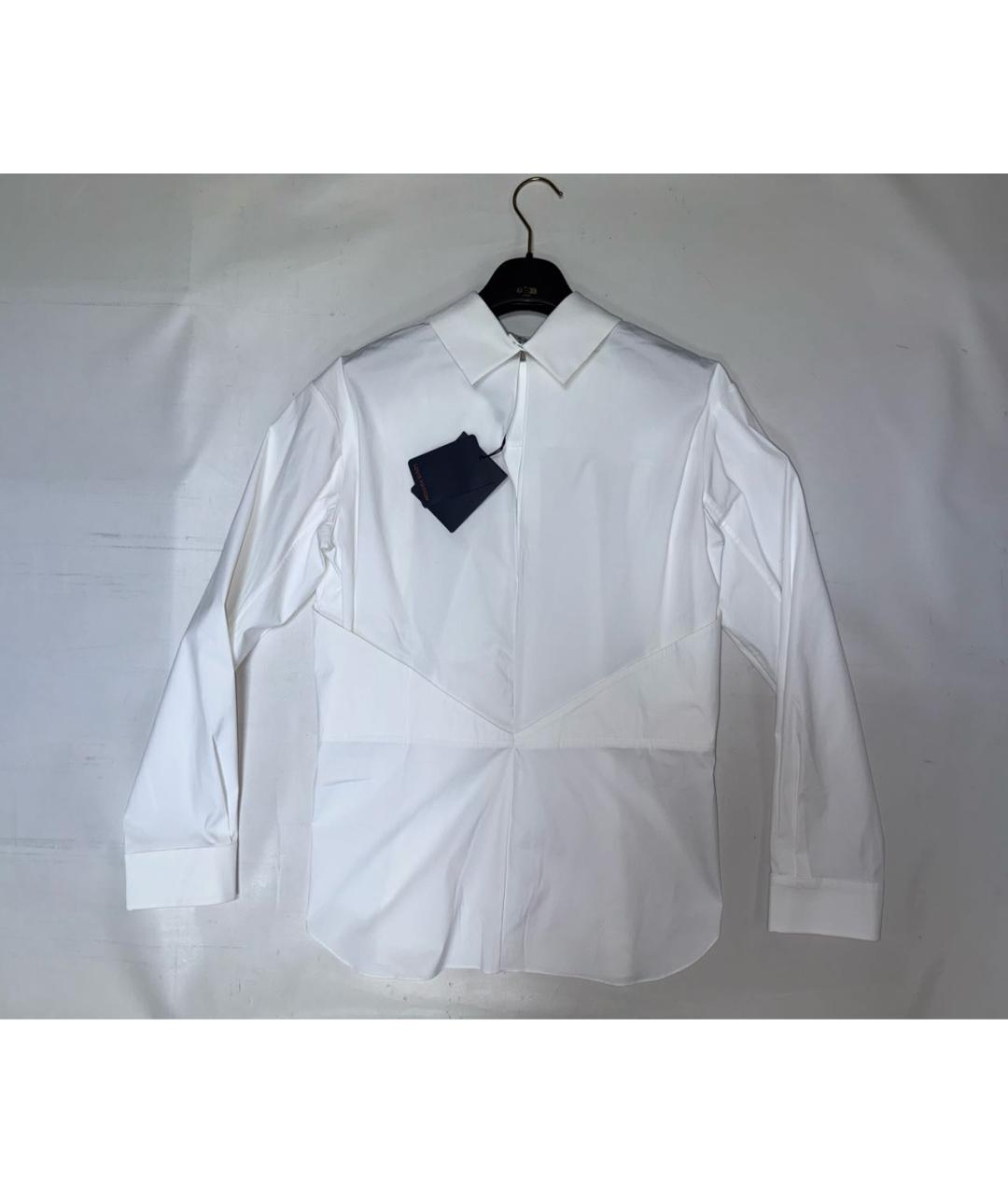 LOUIS VUITTON Белая хлопковая рубашка, фото 6