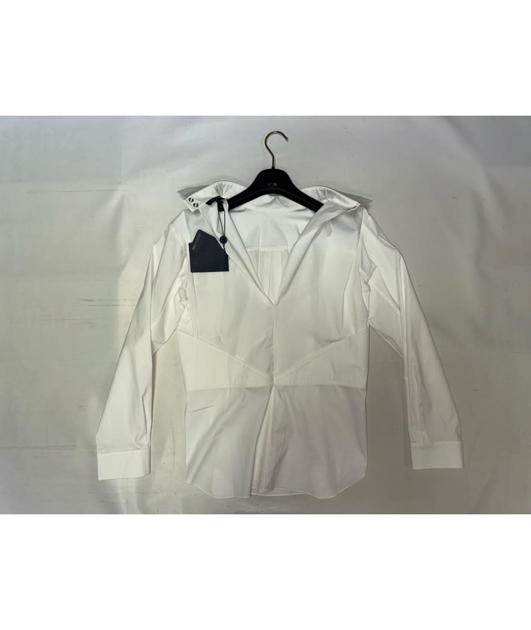 LOUIS VUITTON Белая хлопковая рубашка, фото 4
