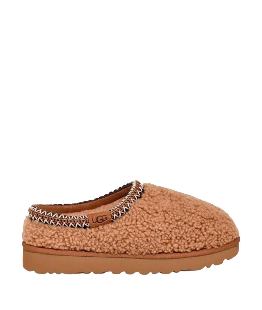 UGG AUSTRALIA Коричневые текстильные мюли, фото 1