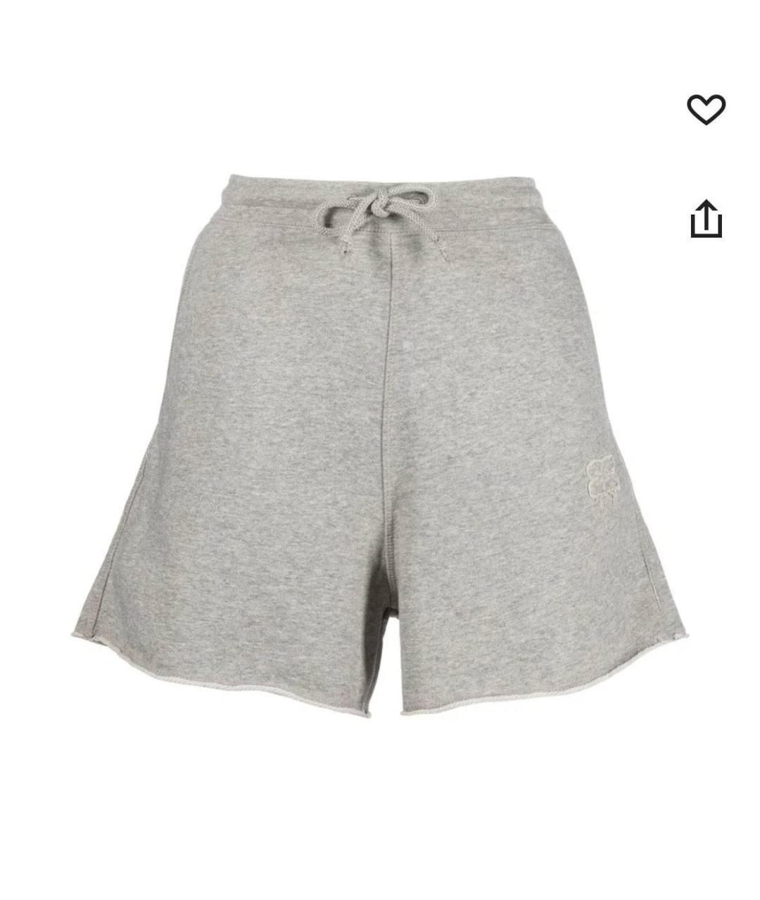 GANNI Серый хлопковый спортивные костюмы, фото 2