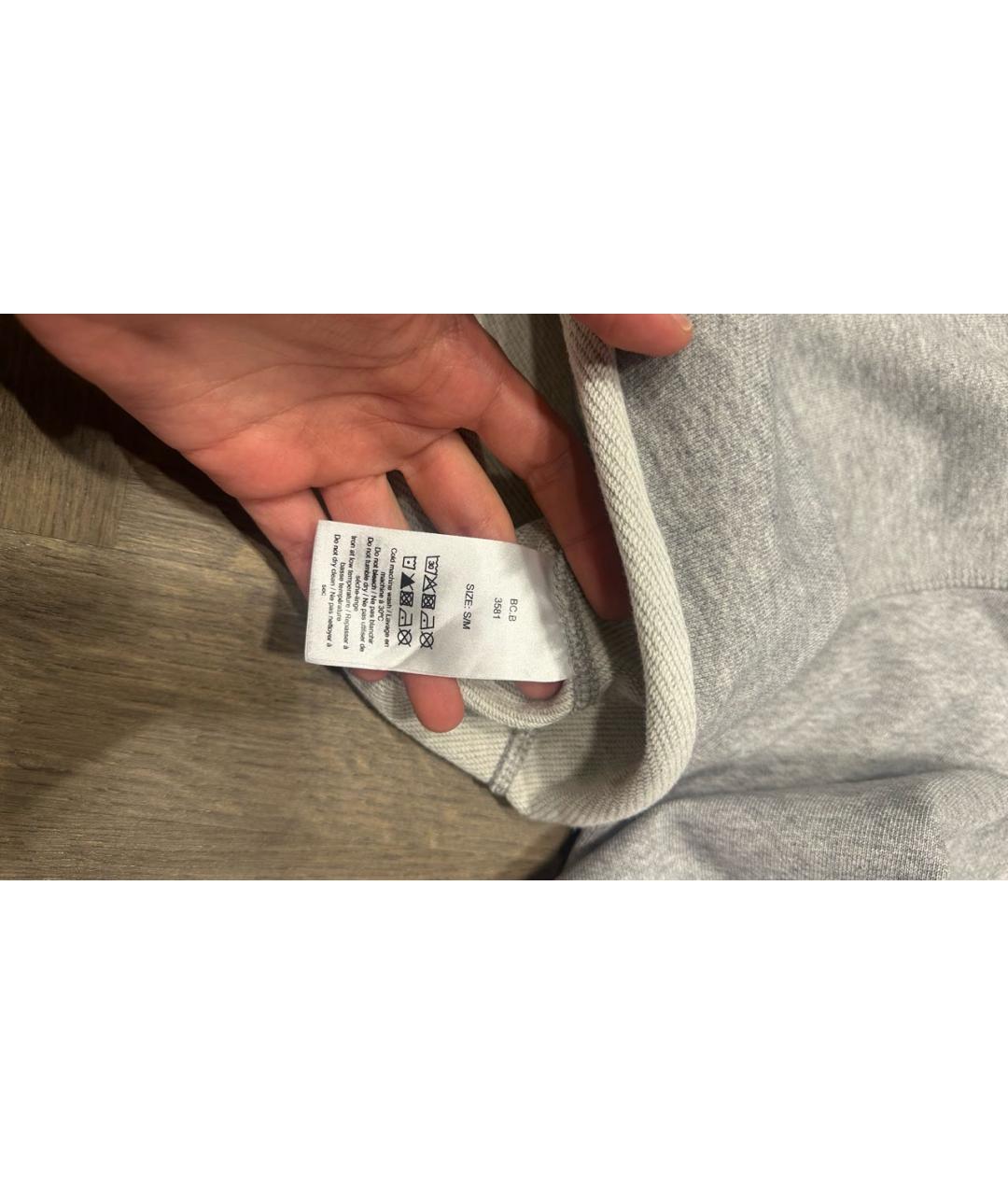 GANNI Серый хлопковый спортивные костюмы, фото 5