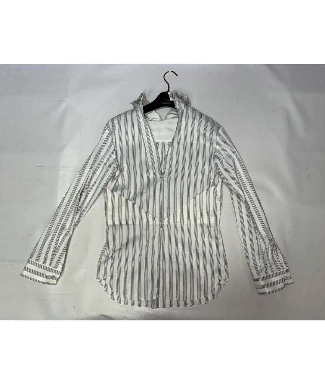 LOUIS VUITTON Белая хлопковая рубашка, фото 8