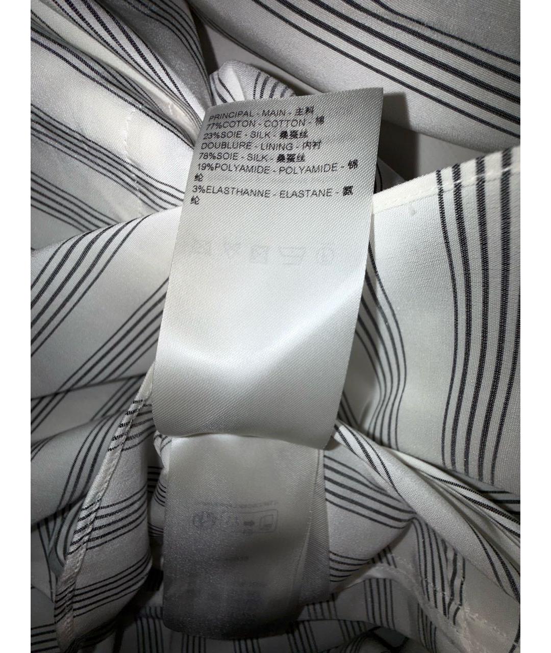 LOUIS VUITTON Белая хлопковая рубашка, фото 7