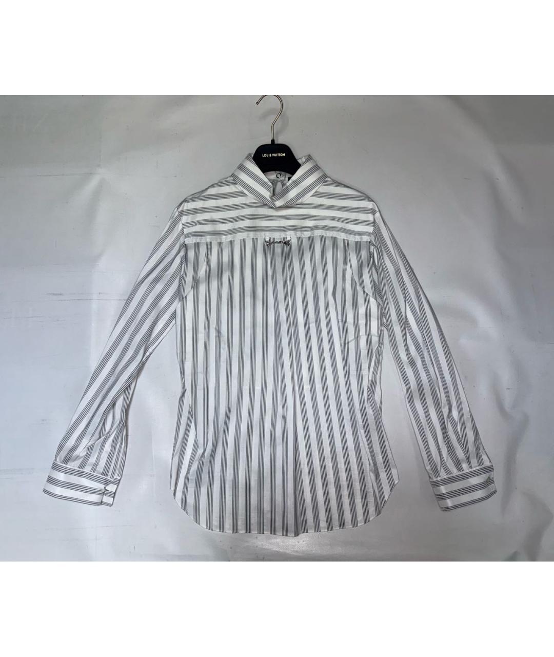 LOUIS VUITTON Белая хлопковая рубашка, фото 2