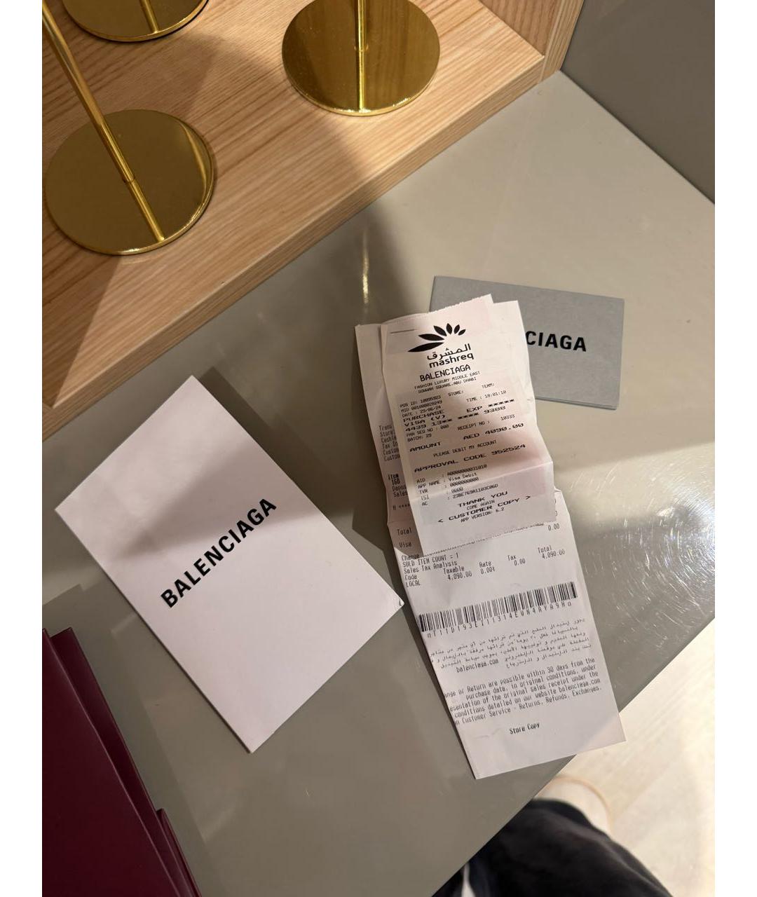 BALENCIAGA Черные текстильные кроссовки, фото 8