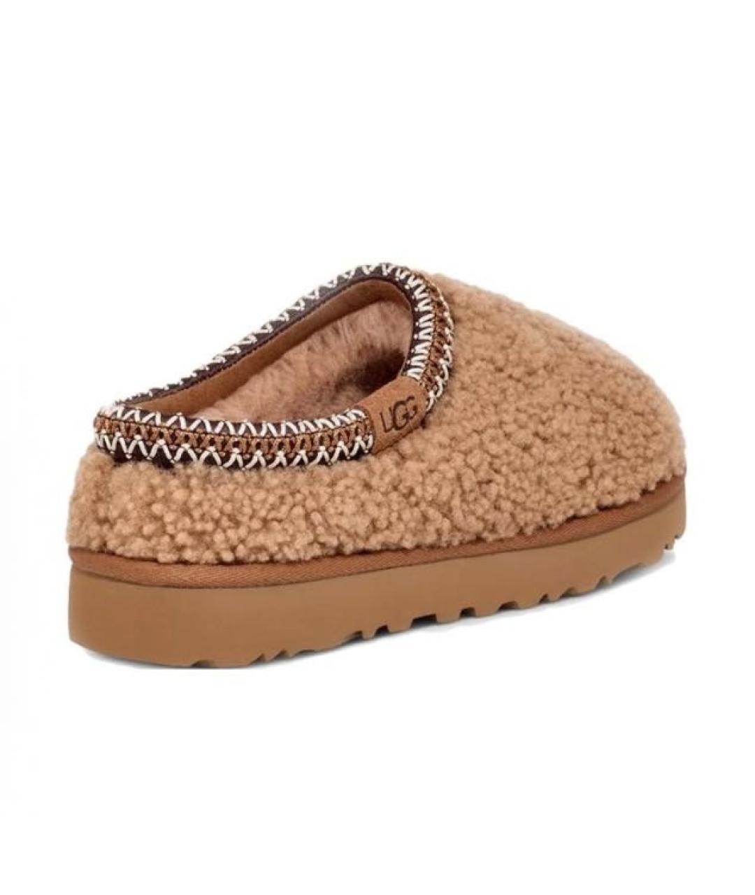 UGG AUSTRALIA Коричневые текстильные мюли, фото 3