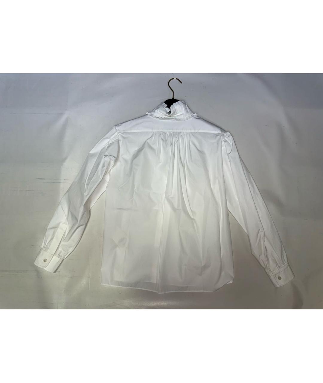 LOUIS VUITTON Белая хлопковая рубашка, фото 7