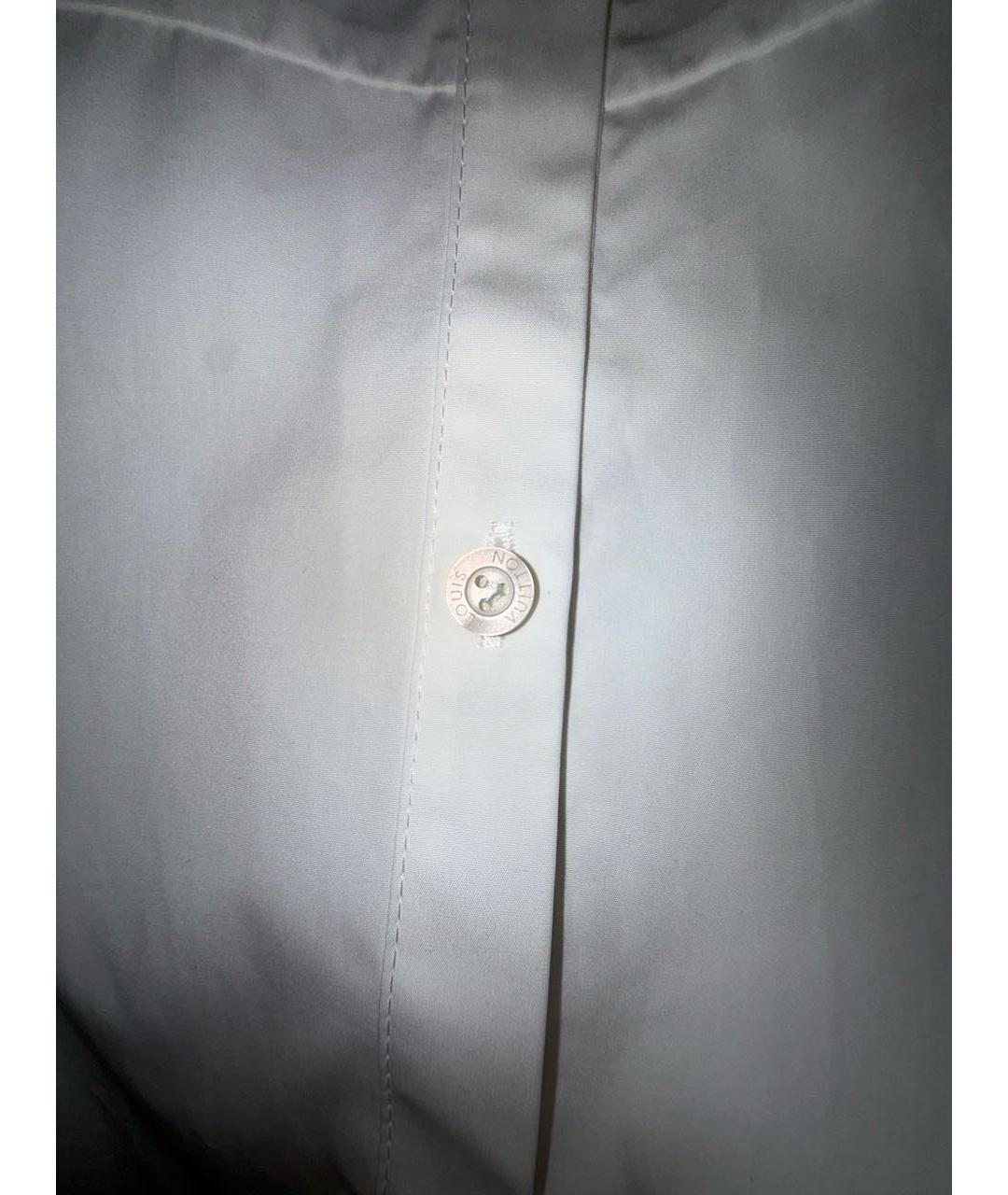 LOUIS VUITTON Белая хлопковая рубашка, фото 2