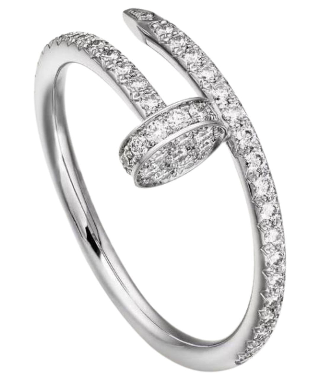 CARTIER Белое кольцо из белого золота, фото 1
